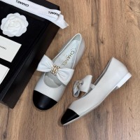 Балетки Chanel с кожаными бантами