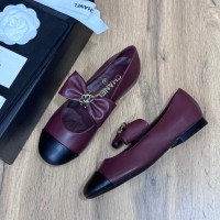 Балетки Chanel с кожаными бантами