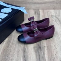 Балетки Chanel с кожаными бантами