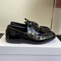 Лоферы CELINE LUCO из полированной кожи