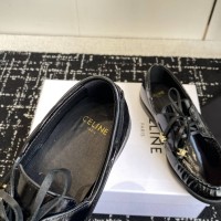 Лоферы CELINE LUCO из полированной кожи