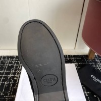 Лоферы CELINE LUCO из полированной кожи