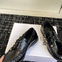 Лоферы CELINE LUCO из полированной кожи