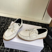 Лоферы CELINE LUCO из полированной кожи