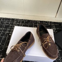 Лоферы CELINE LUCO из полированной кожи