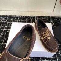 Лоферы CELINE LUCO из полированной кожи