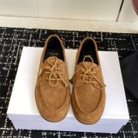 Лоферы CELINE LUCO из полированной кожи