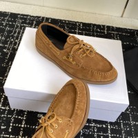 Лоферы CELINE LUCO из полированной кожи