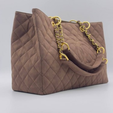 Сумка Chanel шоппер из замши