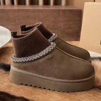 Зимние угги UGG Tazzette с трикотажной вставкой