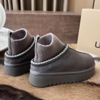 Зимние угги UGG Tazzette с трикотажной вставкой