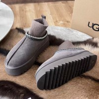 Зимние угги UGG Tazzette с трикотажной вставкой