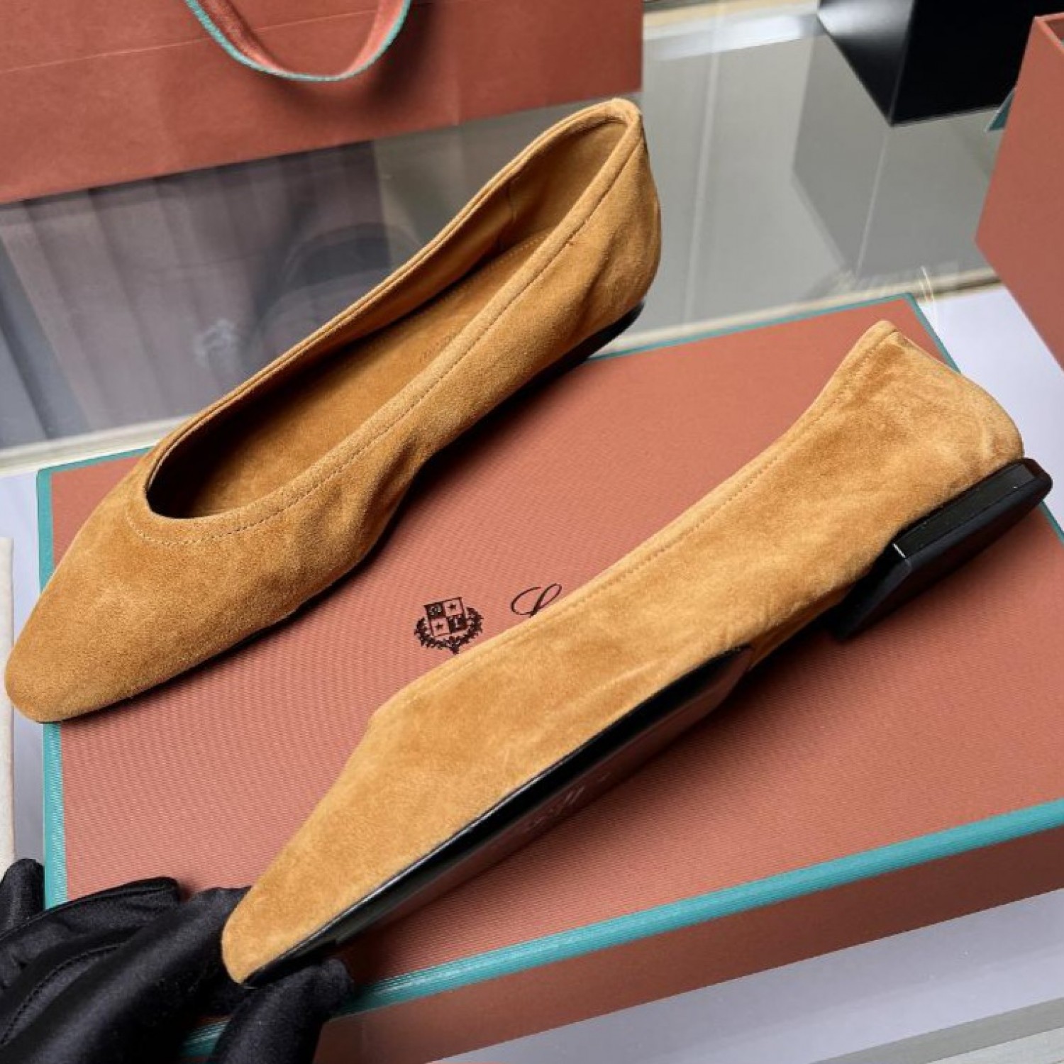 Балетки Loro Piana  Балетки Loro Piana