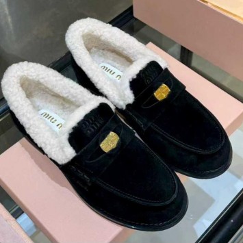 Мокасины Miu Miu 