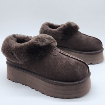 Зимние угги UGG Tazzette с пушистым воротником
