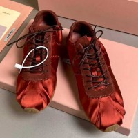 Кроссовки Miu Miu Plume Satin