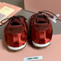 Кроссовки Miu Miu Plume Satin