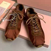 Кроссовки Miu Miu Plume Satin