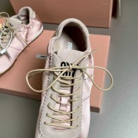 Кроссовки Miu Miu Plume Satin