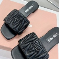 Шлепанцы Miu Miu 