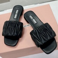 Шлепанцы Miu Miu 