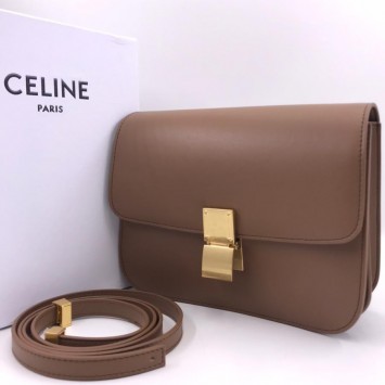 Сумка Celine Classic Box коричневая