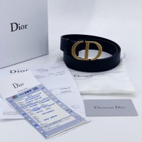 Ремень Christian Dior 30 Montaigne черный