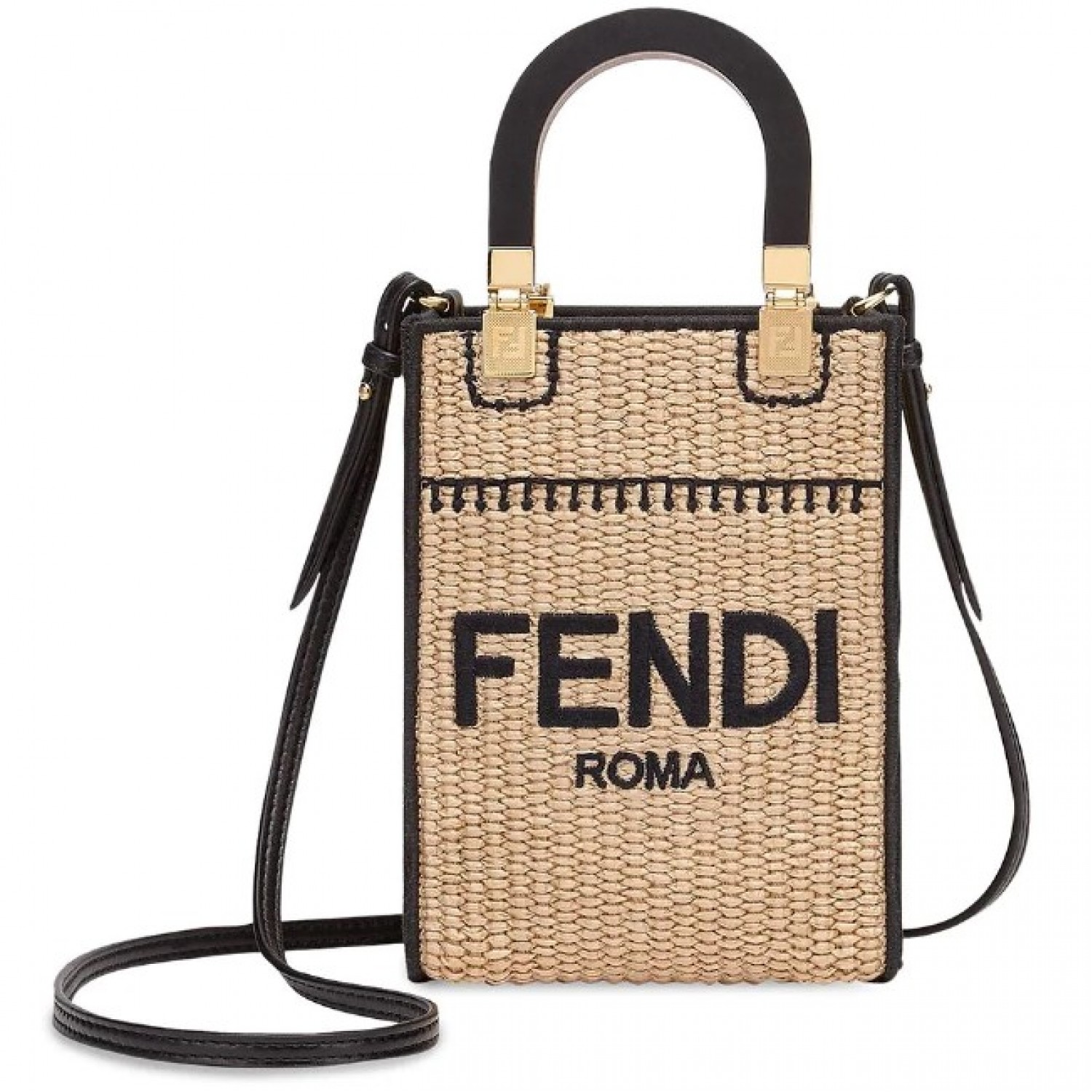 Fendi сумка шоппер Sunshine Mini