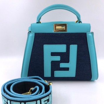 Сумка-тоут Fendi с крупным логотипом FF
