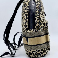 Рюкзак Dior с леопардовым принтом