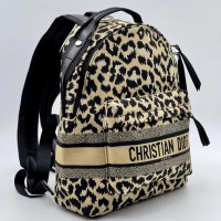 Рюкзак Dior с леопардовым принтом
