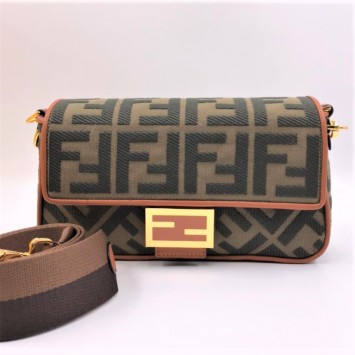 fendi zucca mini shoulder bolsa