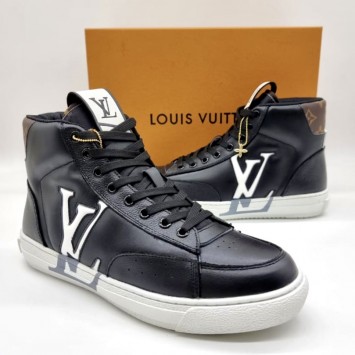 Зимние высокие кеды Louis Vuitton Charlie