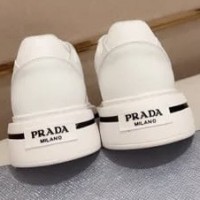 Кроссовки Prada Macro с логотипом Linea Rossa