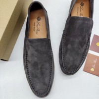 Замшевые лоферы Loro Piana Summer Walk