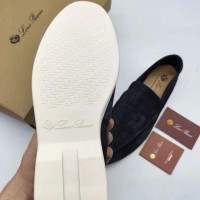 Замшевые лоферы Loro Piana Summer Walk