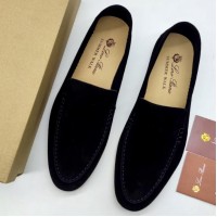Замшевые лоферы Loro Piana Summer Walk