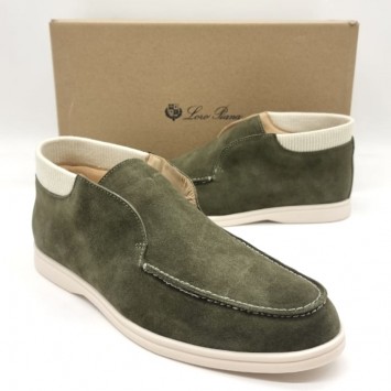 Замшевые лоферы Loro Piana Summer Walk