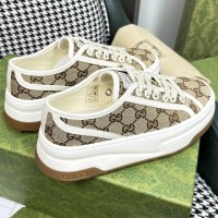 Кроссовки Gucci Canvas Platform PREMIUM качества