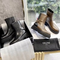 Кожаные ботинки Celine PREMIUM качества