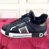 Зимние кроссовки Dolce & Gabbana Custom 2.Zero PREMIUM качества