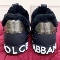 Зимние кроссовки Dolce & Gabbana Custom 2.Zero PREMIUM качества