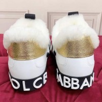 Зимние кроссовки Dolce & Gabbana Custom 2.Zero PREMIUM качества