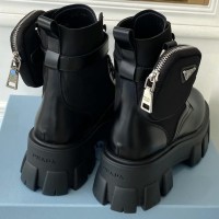 Ботинки Prada Monolith со съемным футляром PREMIUM качества