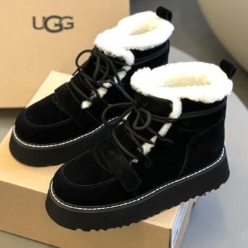 Зимние ботинки UGG с застежкой велькро