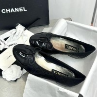 Кожаные балетки Chanel PREMIUM качества