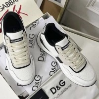 Комбинированные кроссовки Dolce&Gabbana New Roma