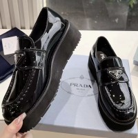 Лоферы Prada Brushed PREMIUM качества