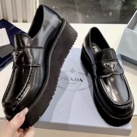 Лоферы Prada Brushed PREMIUM качества