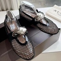 Балетки Alaïa Jewel с сеткой PREMIUM качества